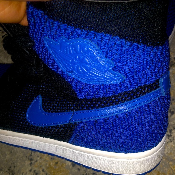 2017 Air Jordan 1 Retro High OG Flyknit 'Royal' - Picture 2 of 5